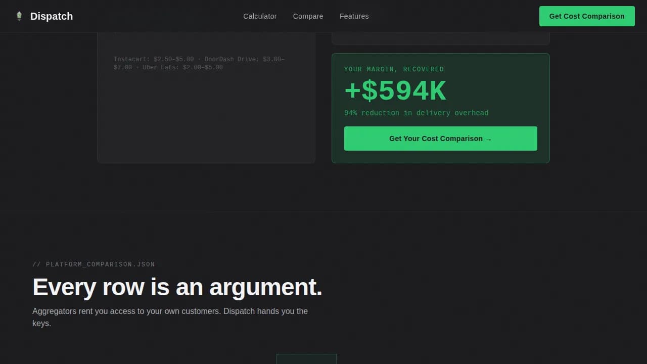 Deliver — Instant Grocery Marketplace Landing Page Template