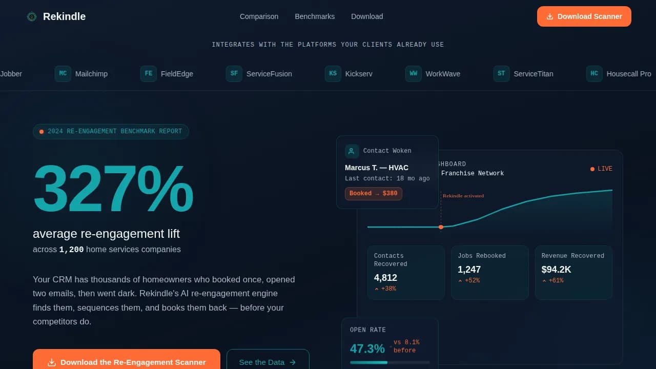 Revive — Intelligent Customer Reactivation Landing Page Template