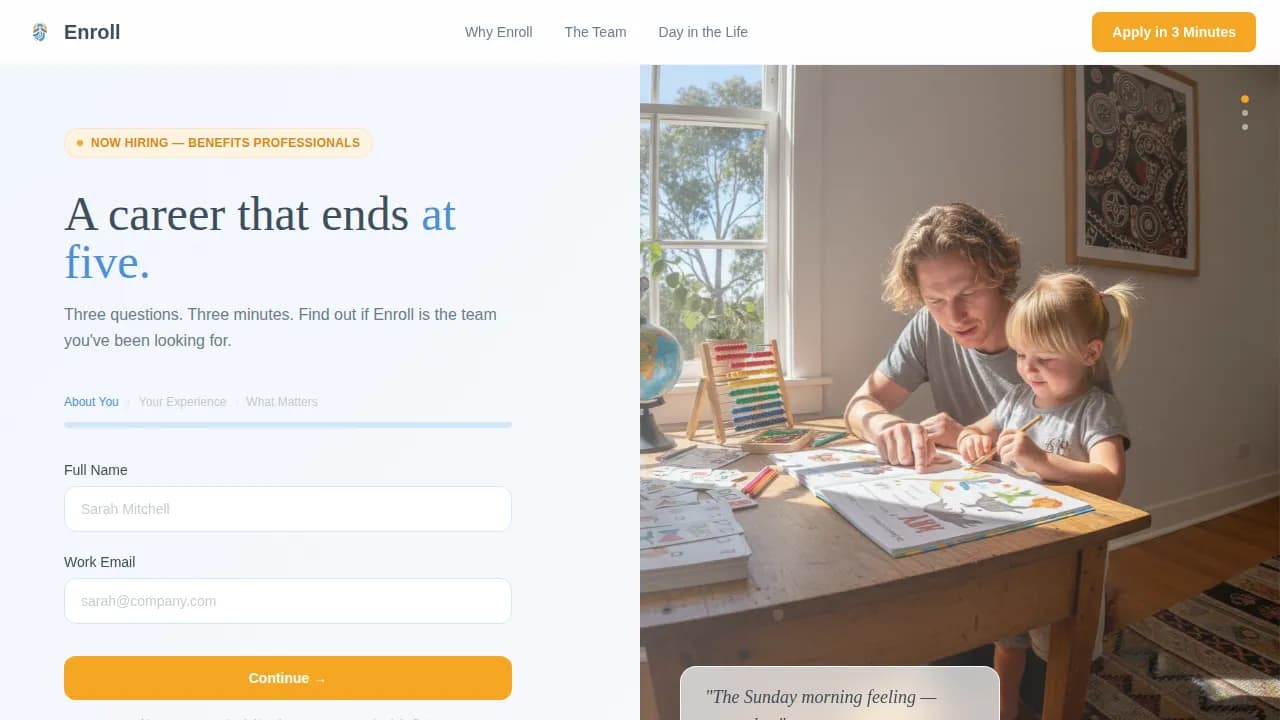Onboard — Streamlined HR Recruitment Landing Page Template