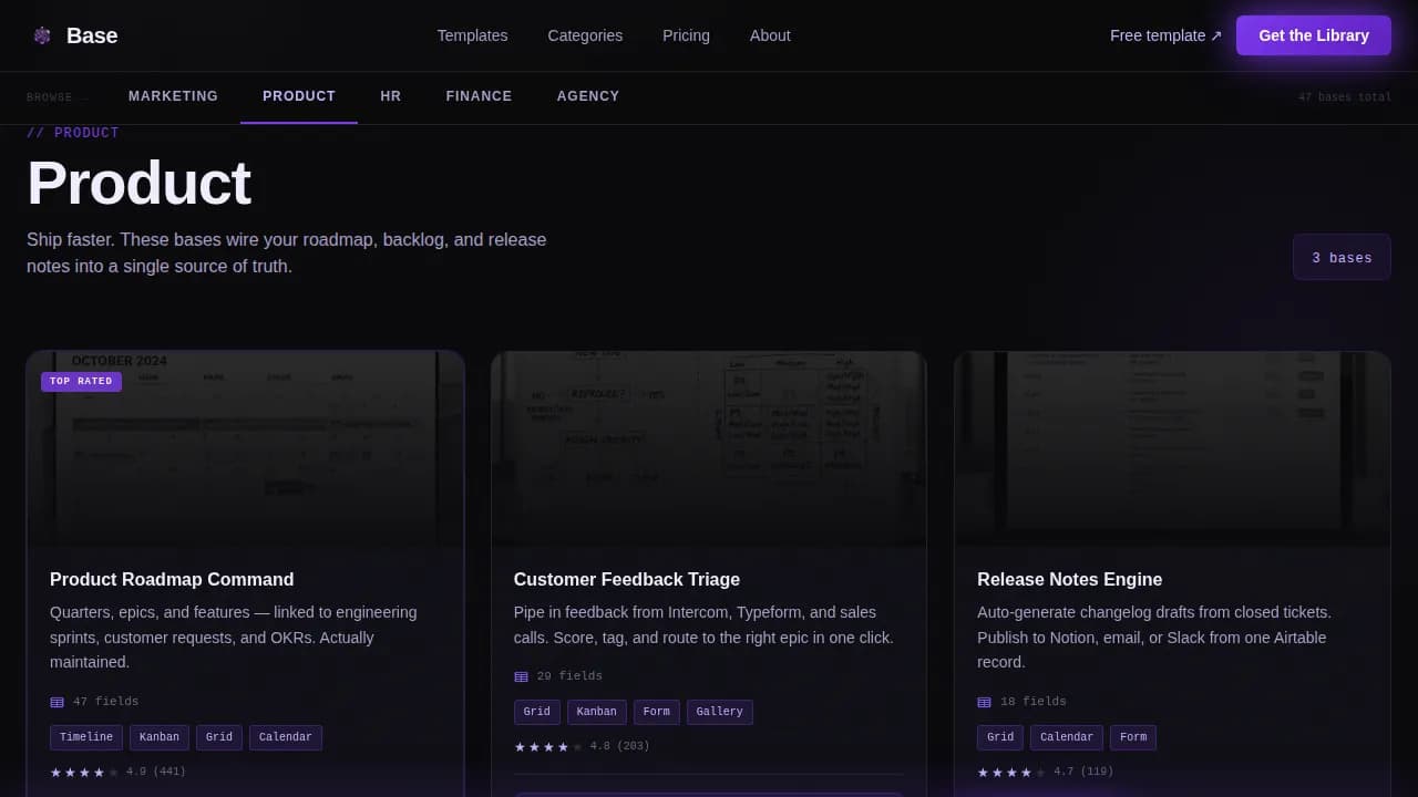 No-Code Platform Documentation Professional Website Template