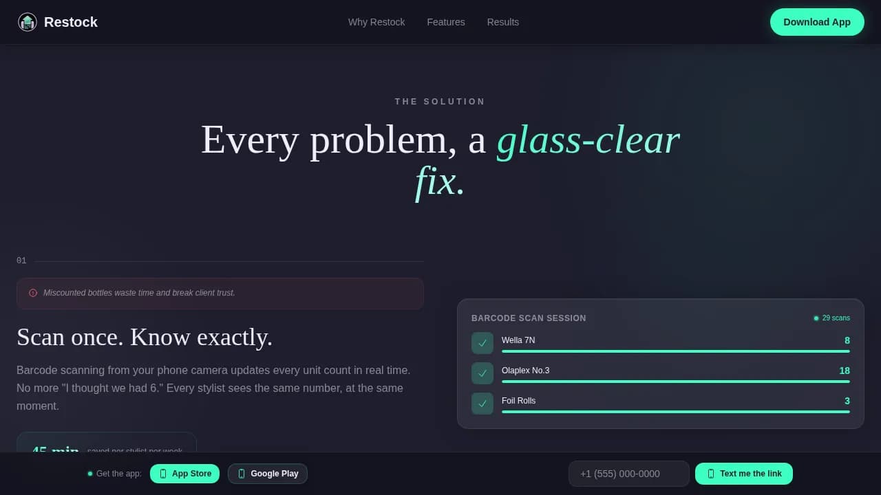 Salon & Spa Software Directory Website Template