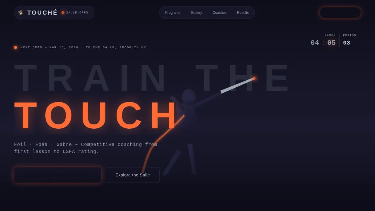 Fencing Reviews Website Template