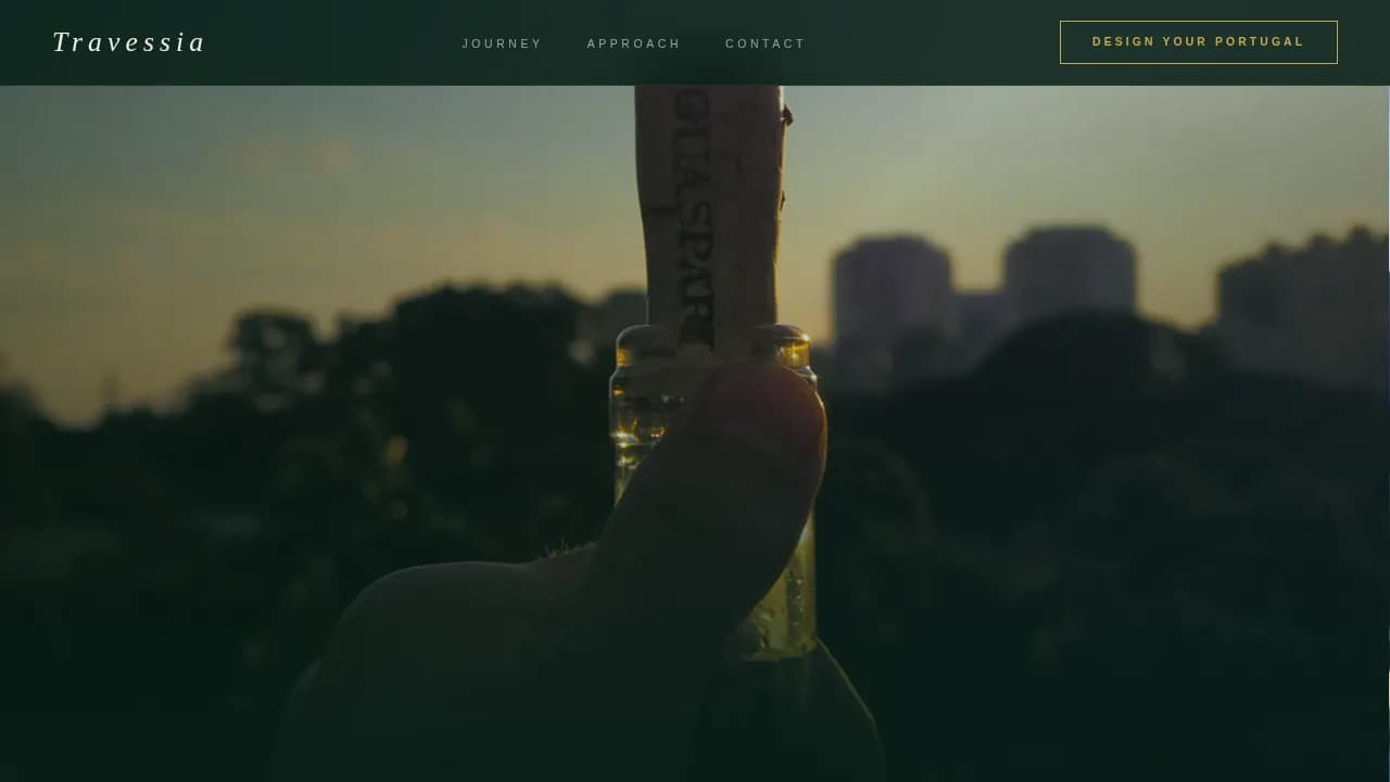 Voyage — Luxe Portugal Travel Landing Page Template