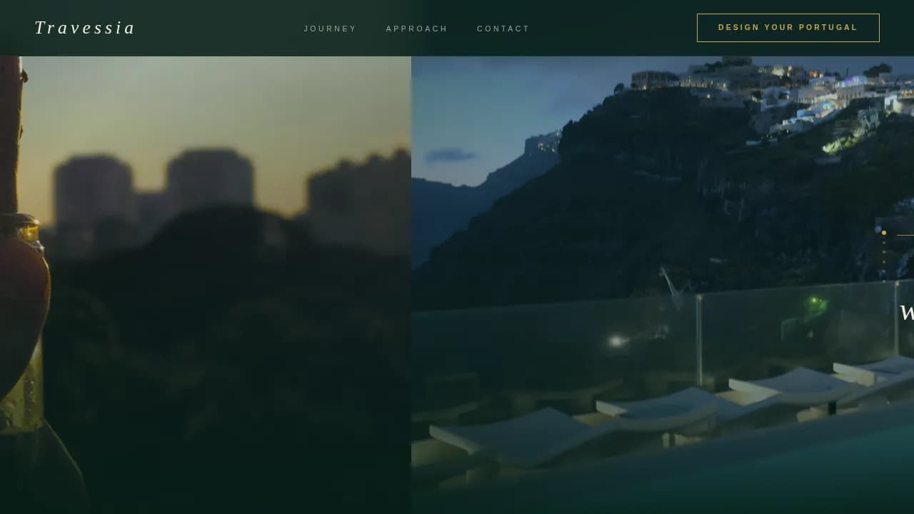 Voyage — Luxe Portugal Travel Landing Page Template