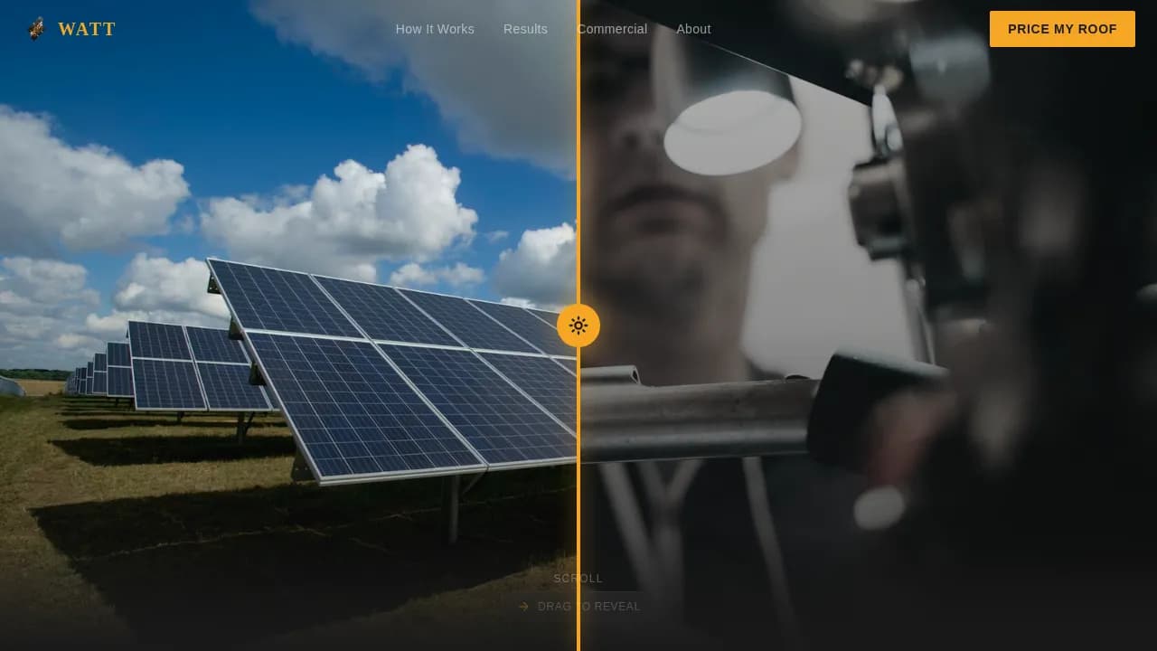 Harvest — Advanced Solar Energy Landing Page Template