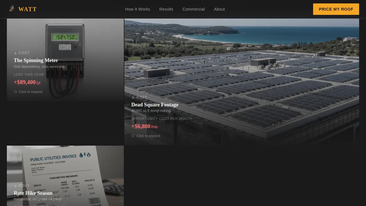 Harvest — Advanced Solar Energy Landing Page Template