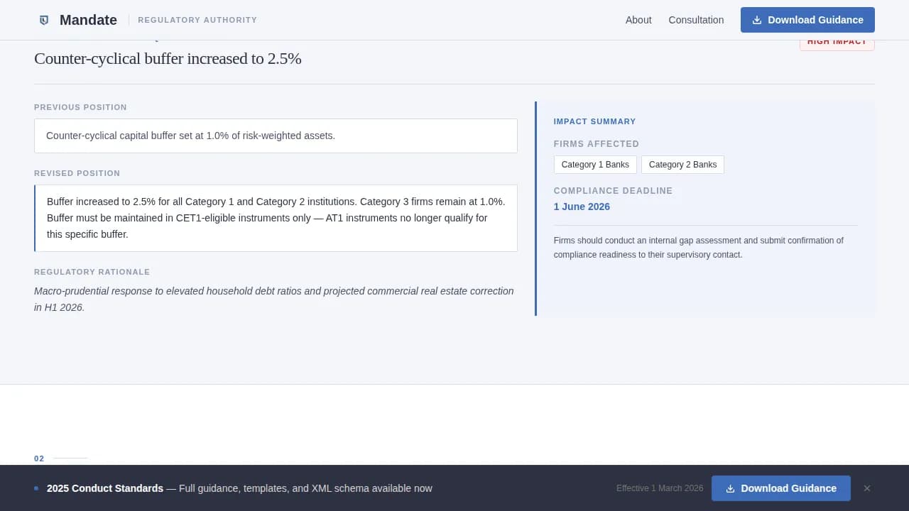 Regulatory & Licensing Privacy Policy Website Template