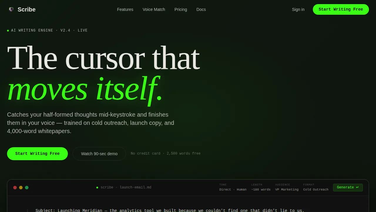 AI & Machine Learning Pricing Website Template