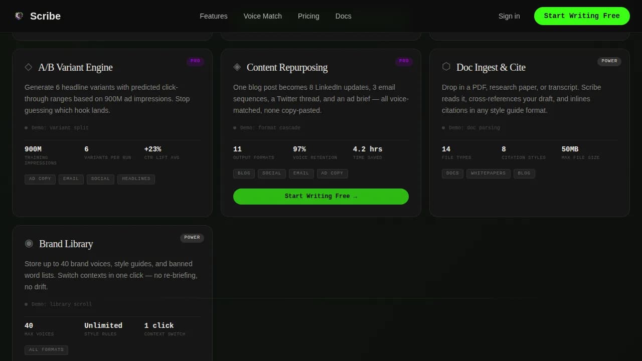 AI & Machine Learning Pricing Website Template