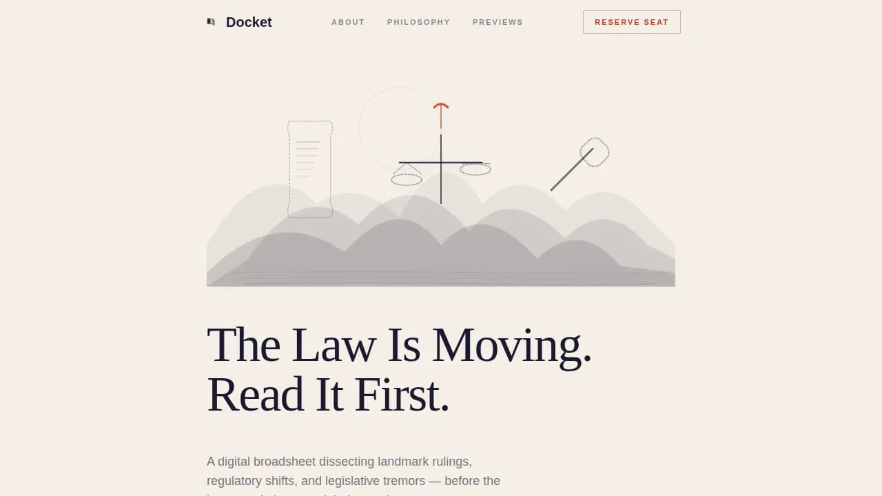 Verdict — Insightful Law Firm Insights Landing Page Template