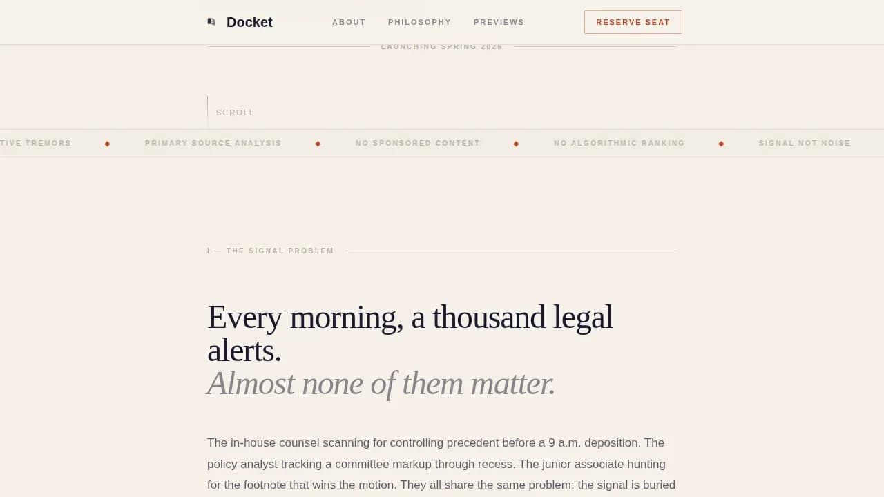 Verdict — Insightful Law Firm Insights Landing Page Template