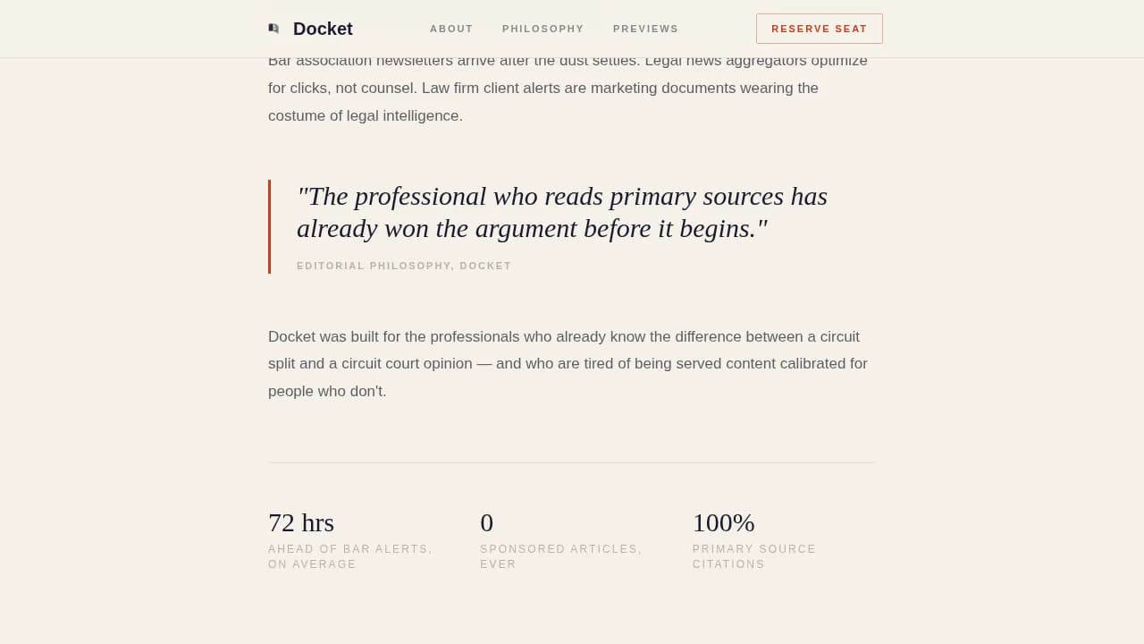 Verdict — Insightful Law Firm Insights Landing Page Template