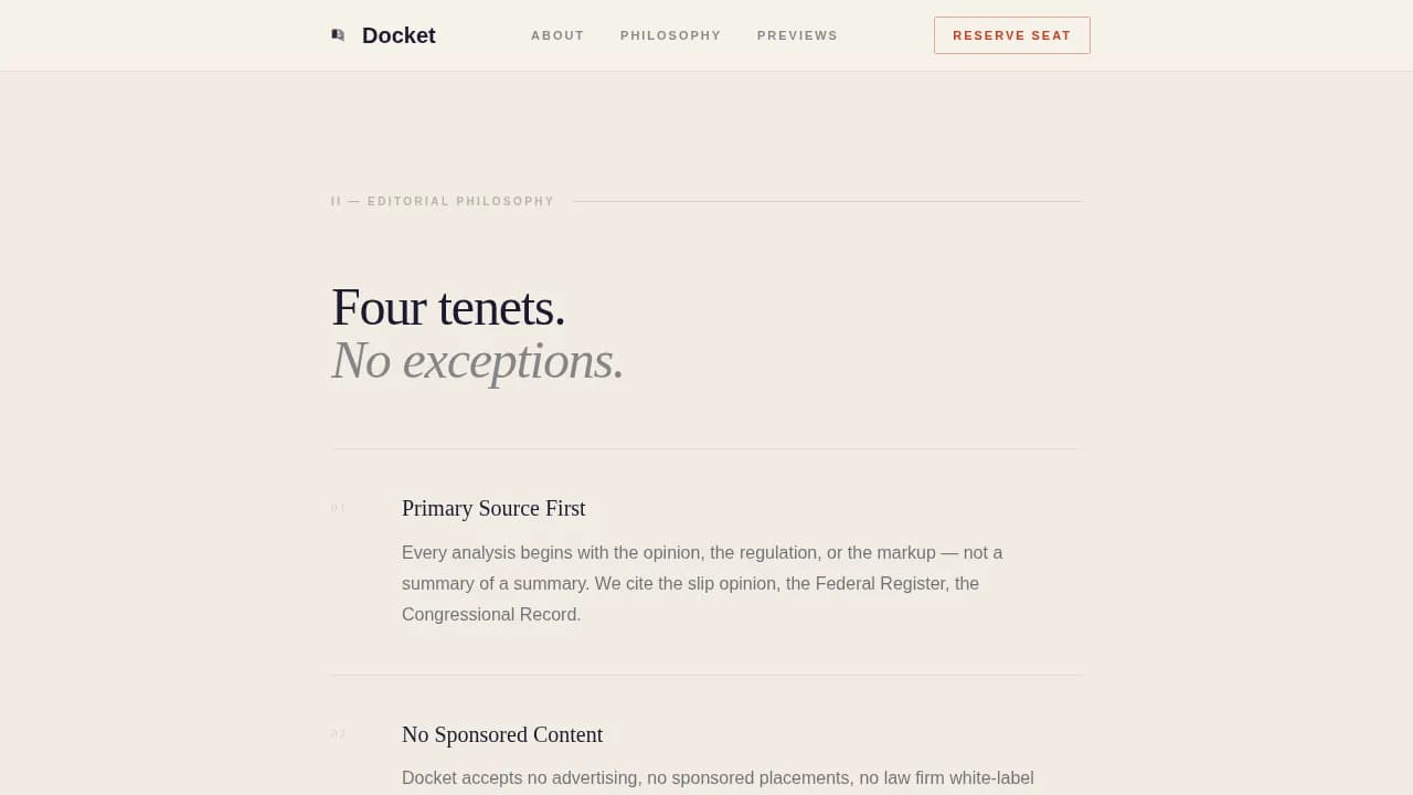 Verdict — Insightful Law Firm Insights Landing Page Template