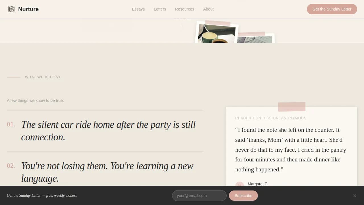 Guide — Supportive Teen Parenting Landing Page Template
