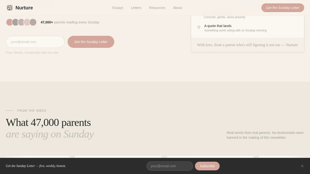Guide — Supportive Teen Parenting Landing Page Template