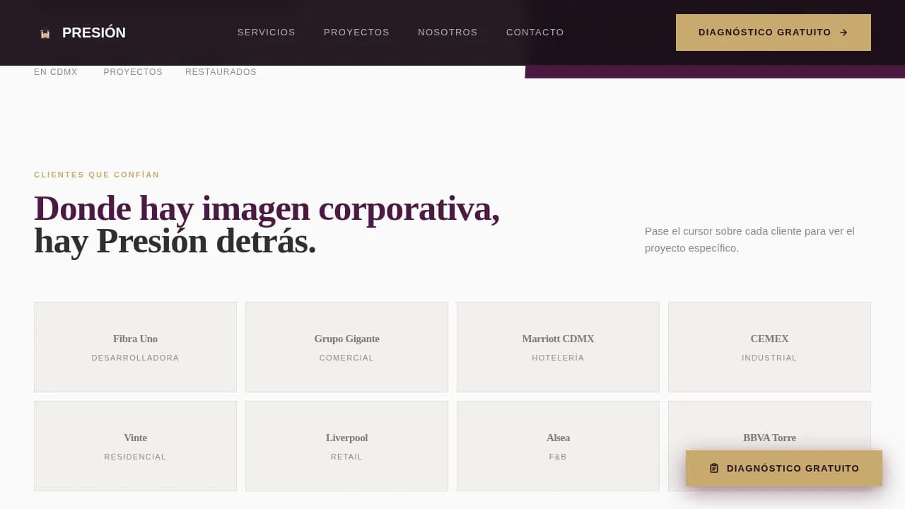 Mexico City Local Portfolio Website Template