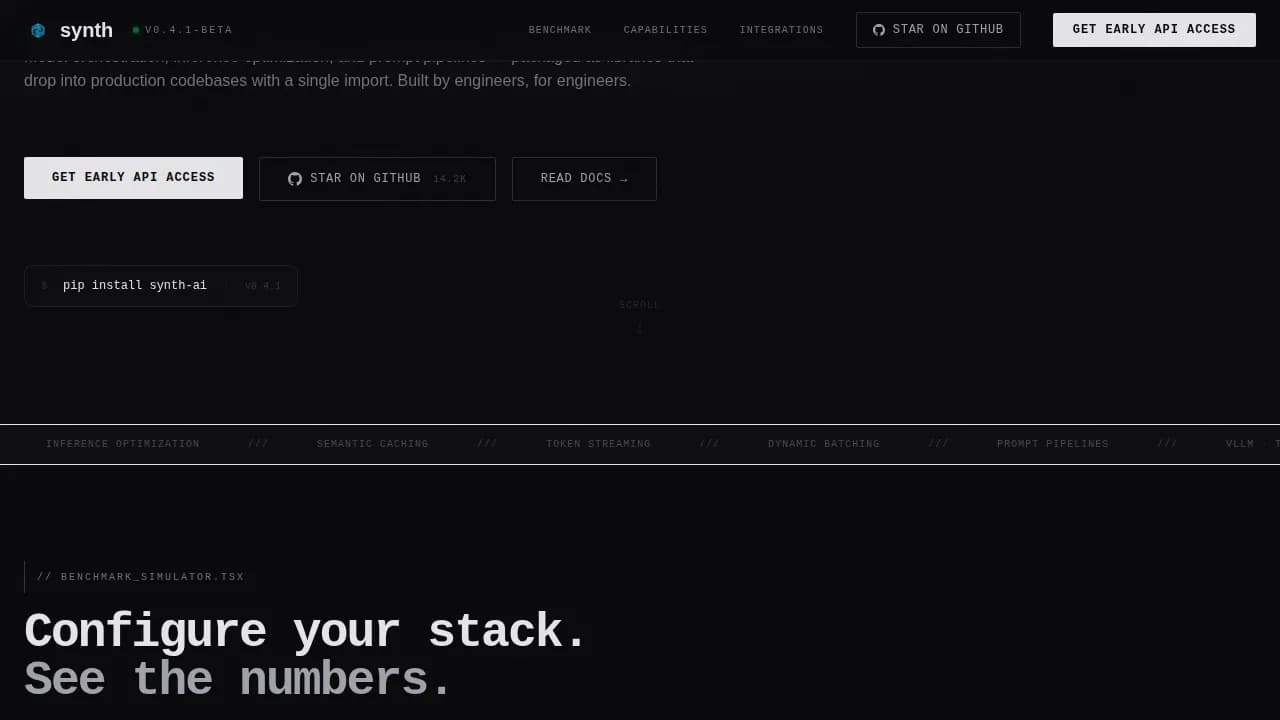 Generative AI Technology Professional Website Template