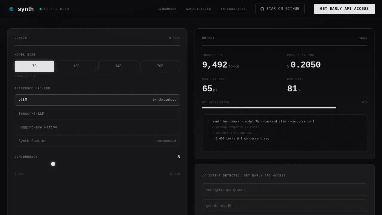 Generative AI Technology Professional Website Template