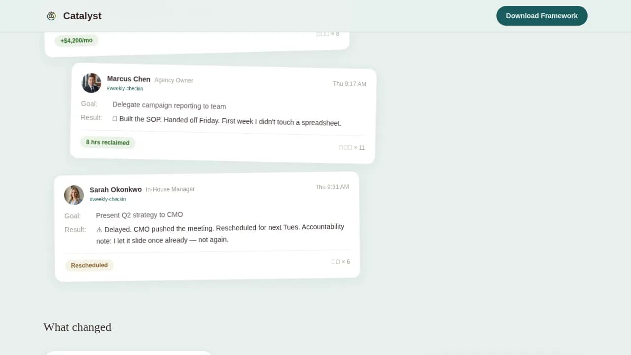Ignite — Community Growth Marketing Landing Page Template