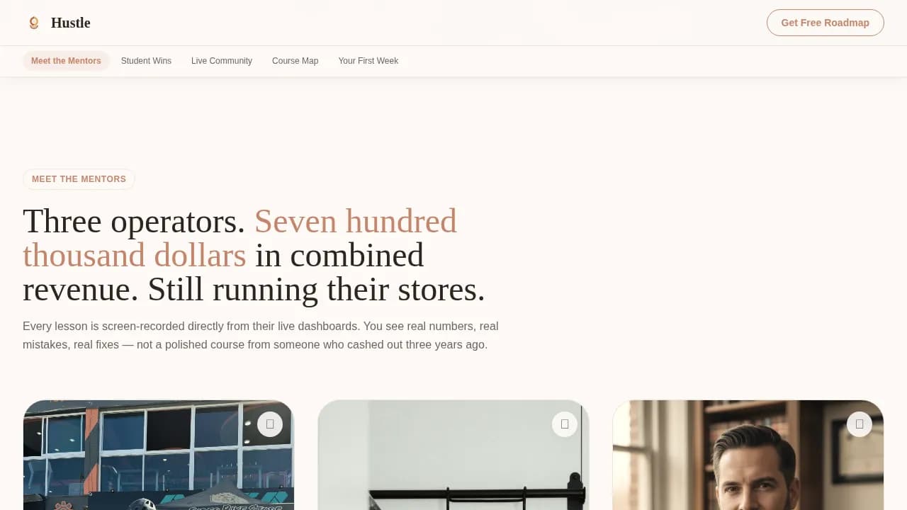 Online Skill Courses Professional Website Template