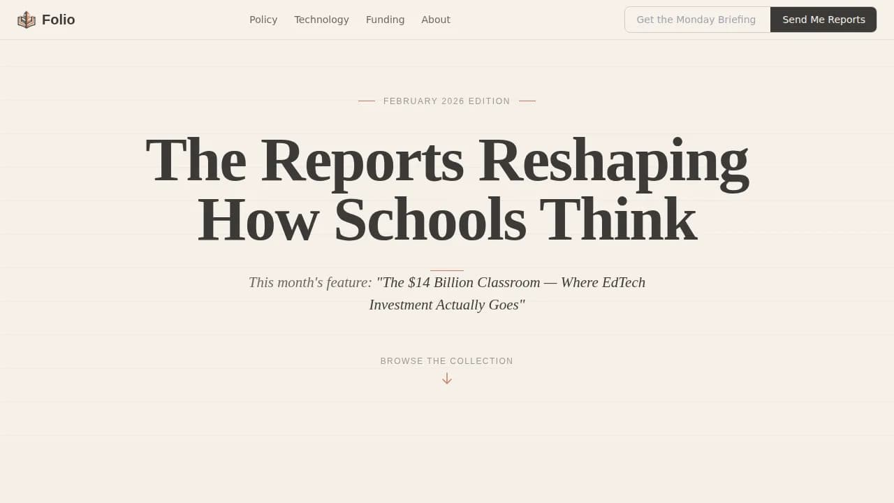 Education Blog & Media Privacy Policy Website Template