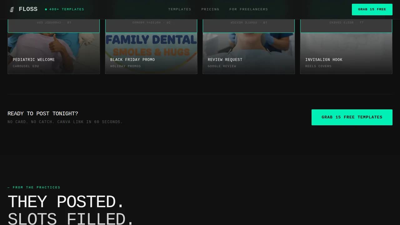 Dental Digital Presence Careers Website Template