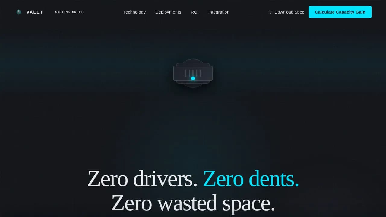 Parking & Traffic Professional Website Template