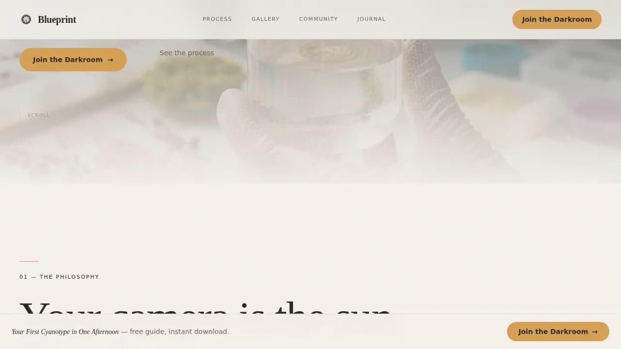 Hobby & Passion Content Specialist Blog Website Template