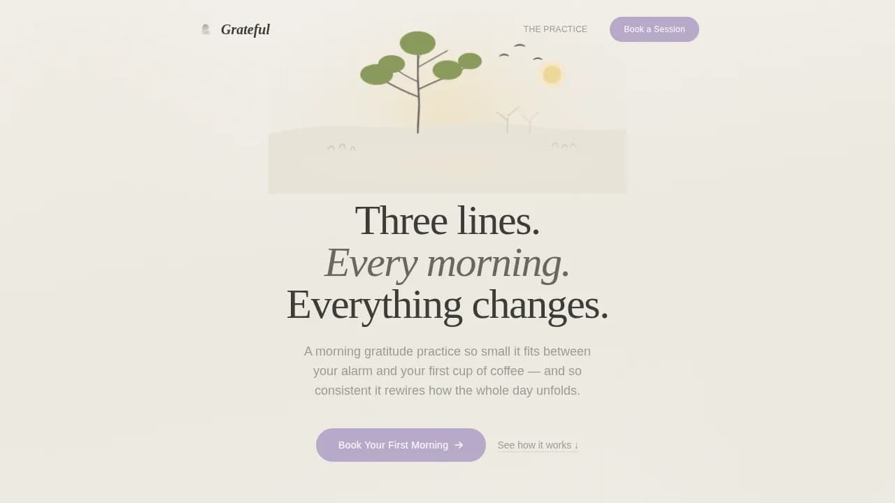 Specialized Wellness Programs Booking Website Template