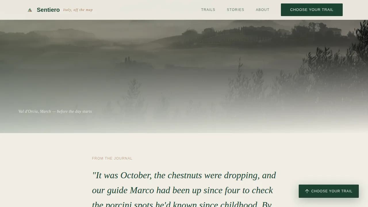 Italy Travel Booking Website Template