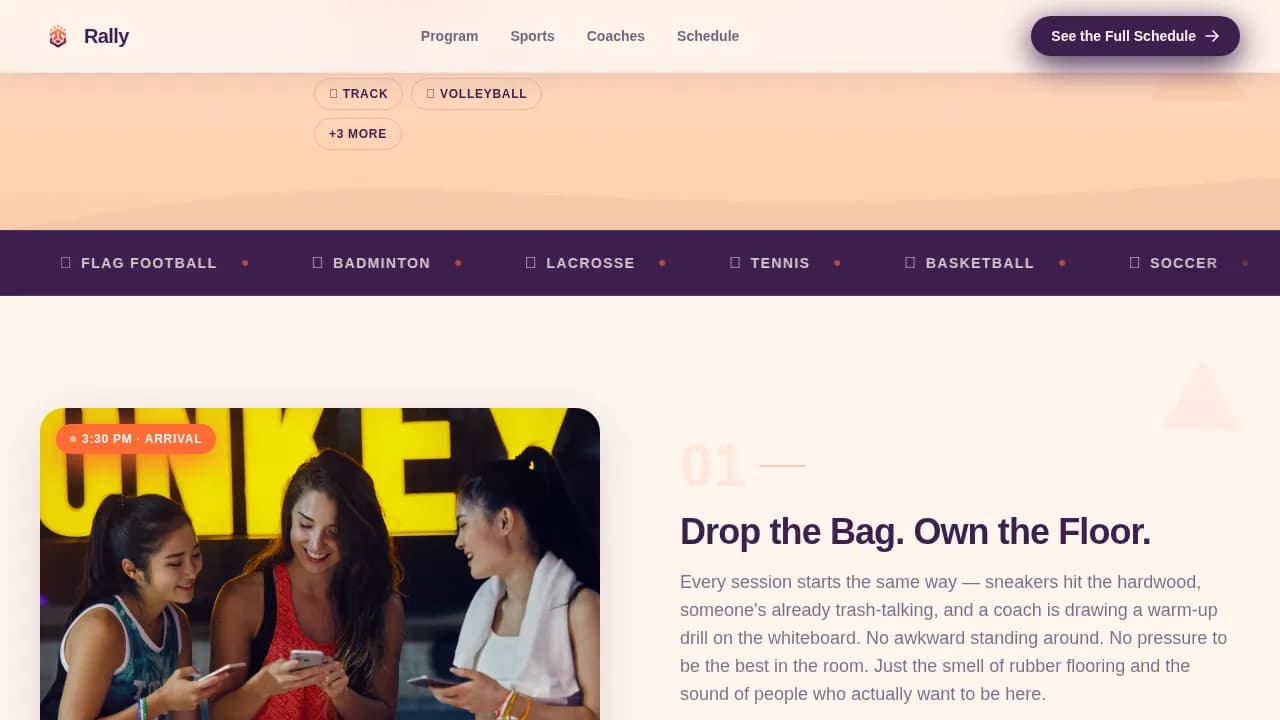 Teen (13-18) Products & Professional Website Template