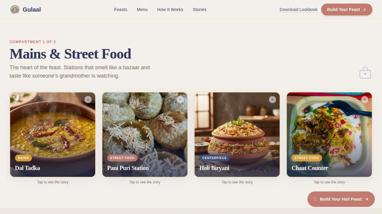 Holi Pricing Website Template