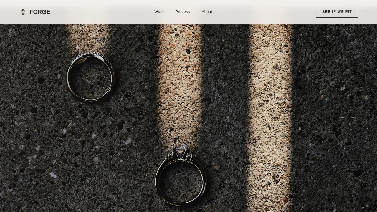 Jeweler Portfolio Portfolio Website Template