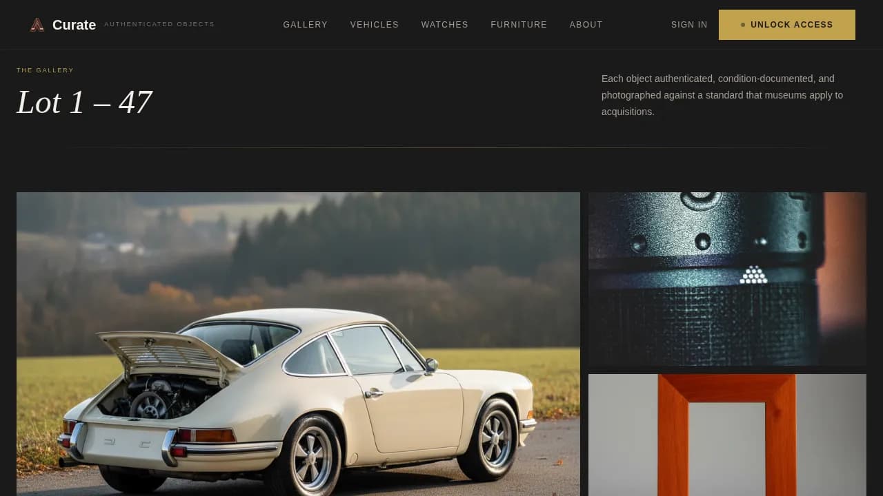 Classic Fashion Professional Website Template
