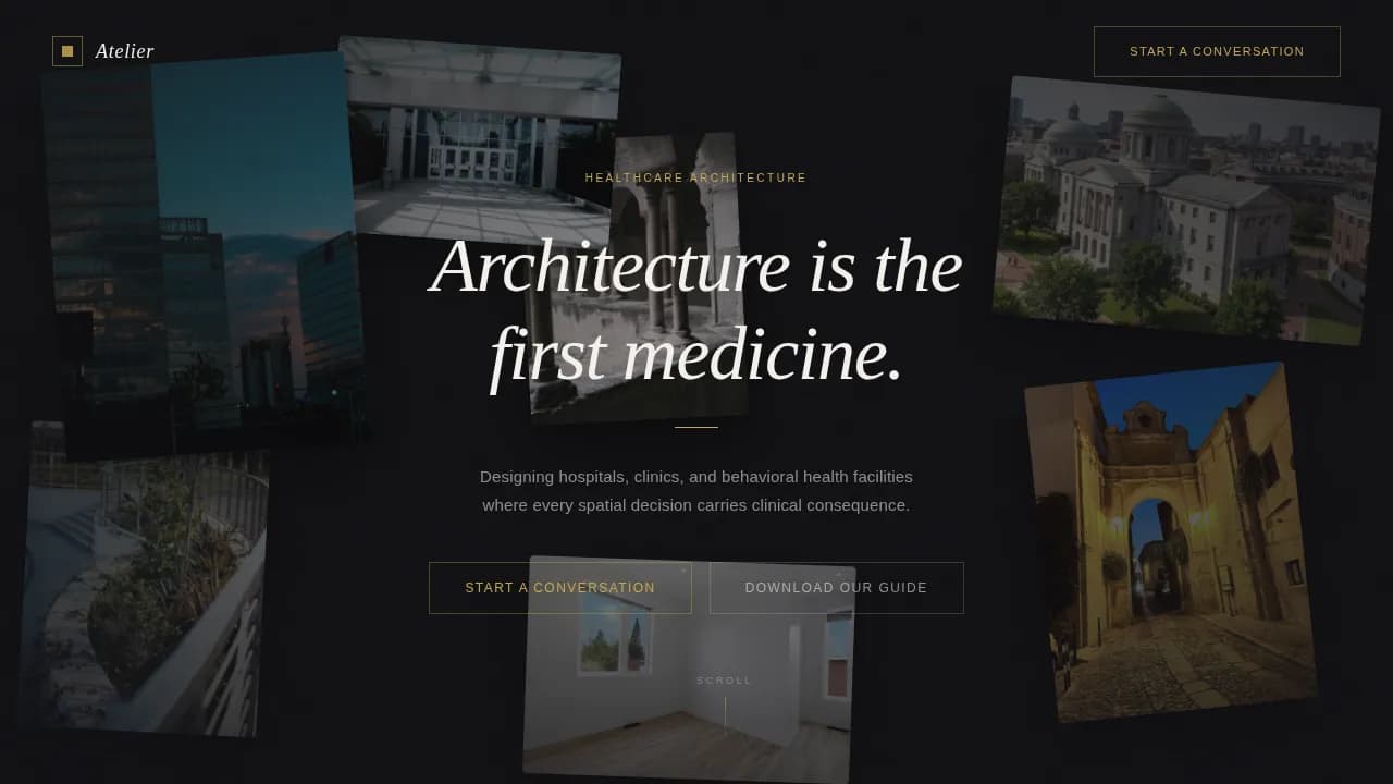 Sanctuary — Wellness-Focused Healthcare Design Landing Page Template
