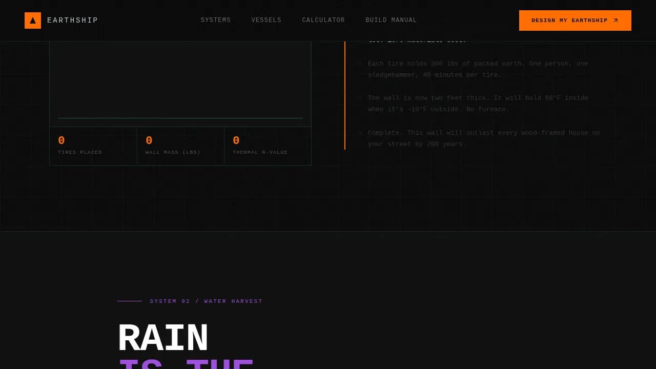 Terrain — Striking Sustainable Architecture Landing Page Template