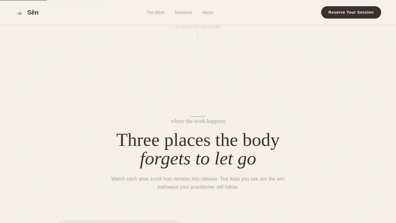 Traditional Thai Massage & Bodywork Booking Website Template