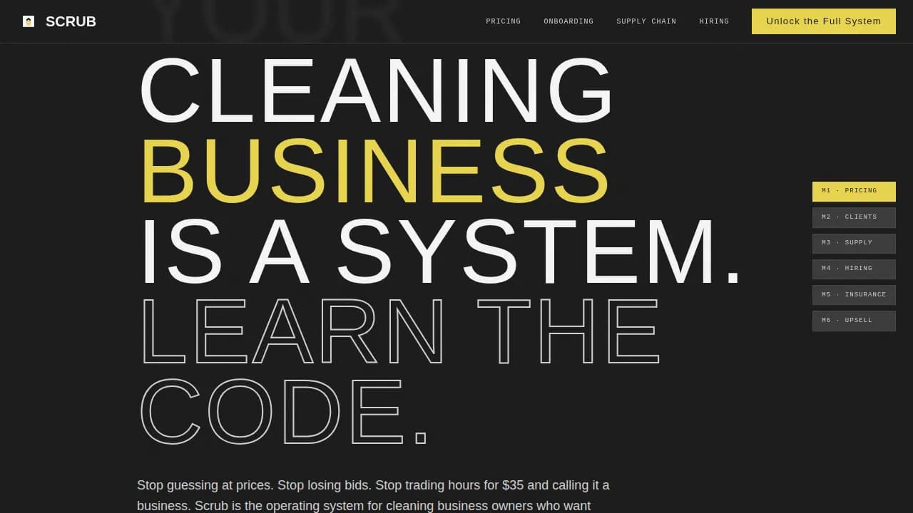 Sanitize — Professional Cleaning Services Landing Page Template