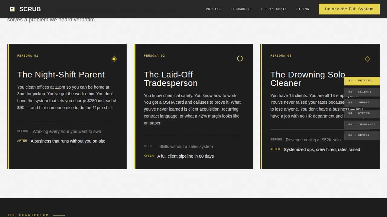 Sanitize — Professional Cleaning Services Landing Page Template