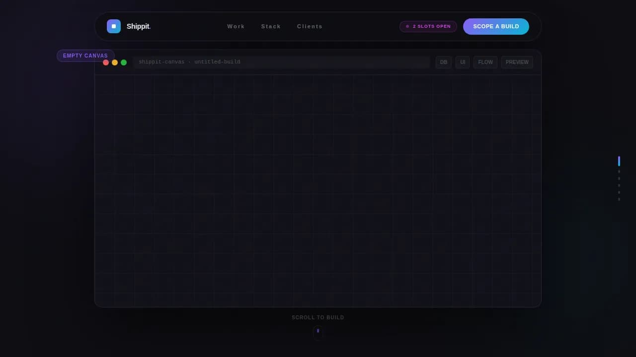 Builder — Fast No-Code Agency Landing Page Template