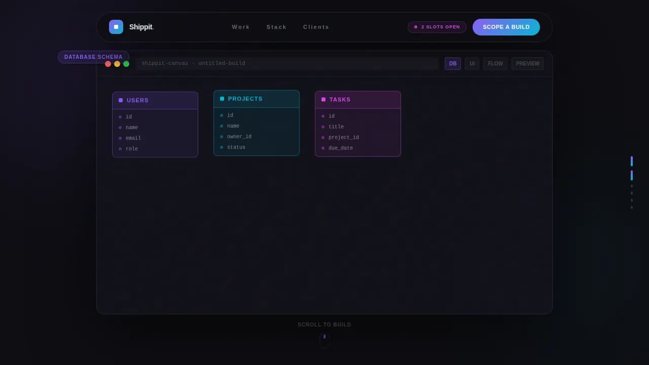 Builder — Fast No-Code Agency Landing Page Template