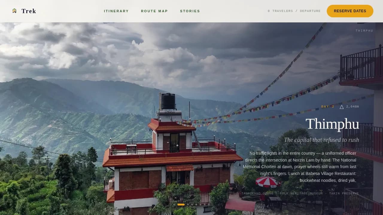 Summit — Exclusive Mountain Expedition Landing Page Template