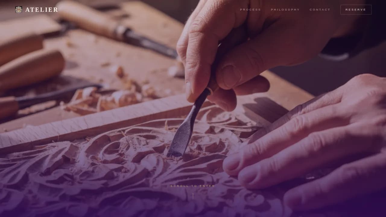 Craft — Premium Furniture Designer Landing Page Template