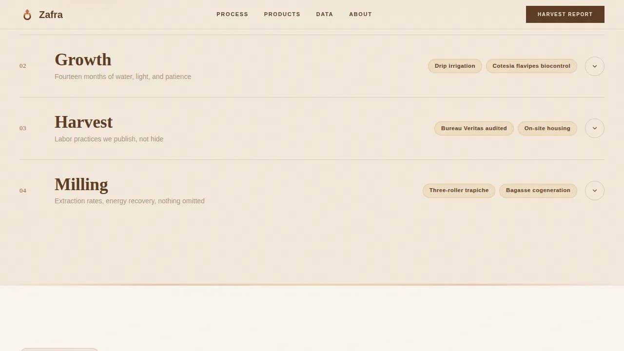 Crop & Grain Farming Professional Website Template