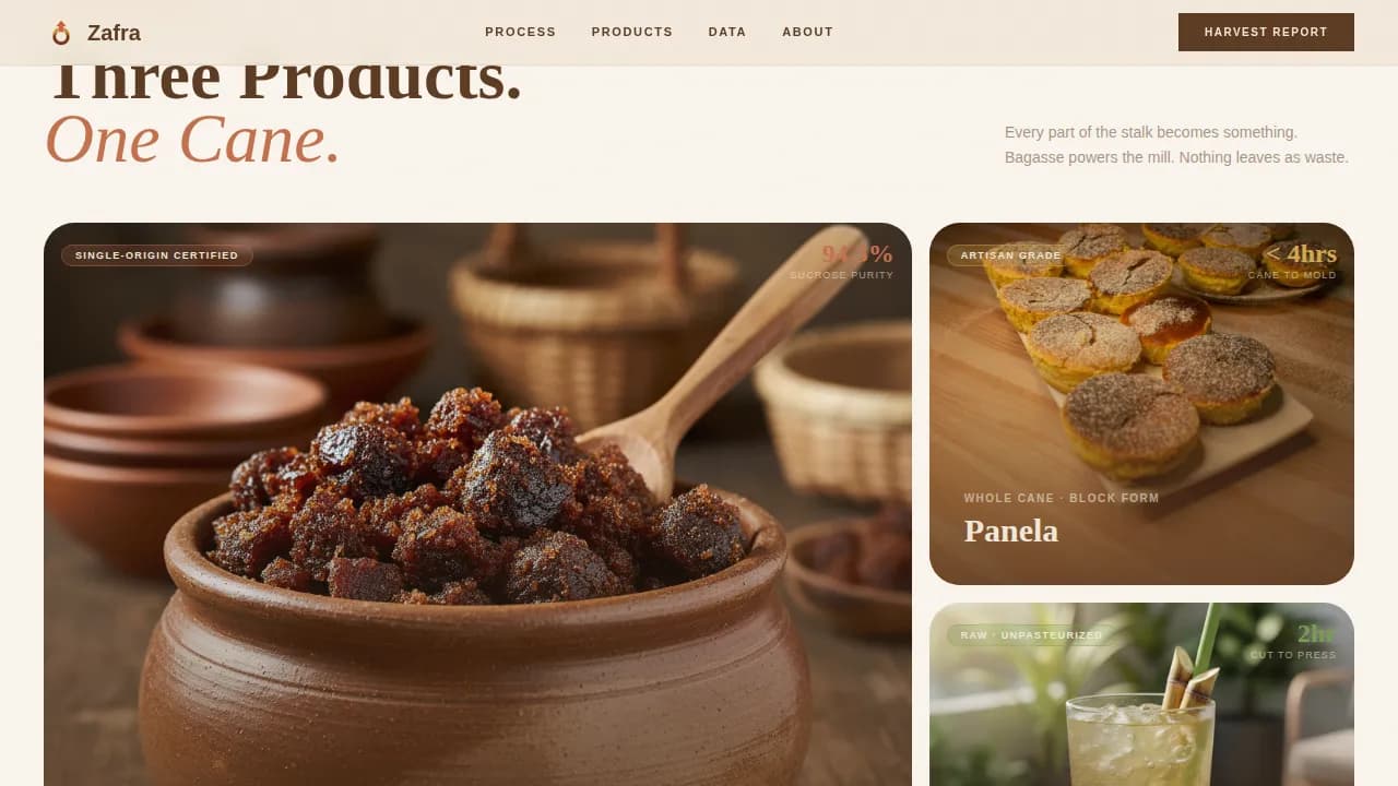 Crop & Grain Farming Professional Website Template