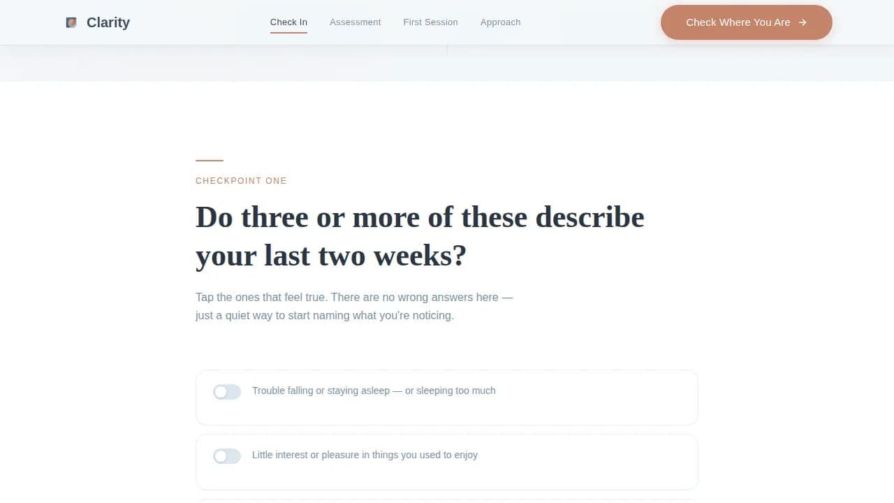 Mindwell — Expert Psychiatry Telehealth Booking Landing Page Template