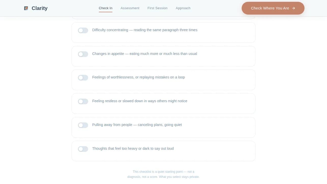 Mindwell — Expert Psychiatry Telehealth Booking Landing Page Template