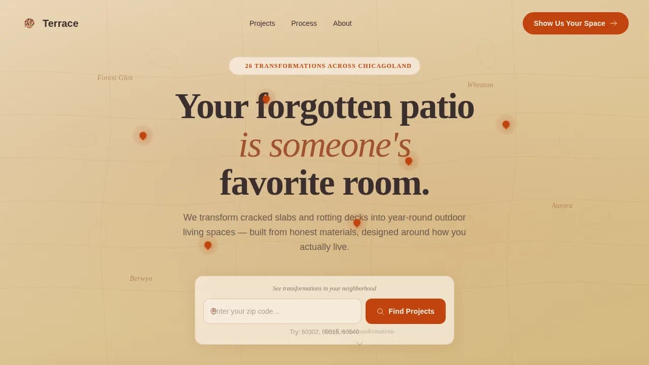 Vista — Luxury Outdoor Design Landing Page Template