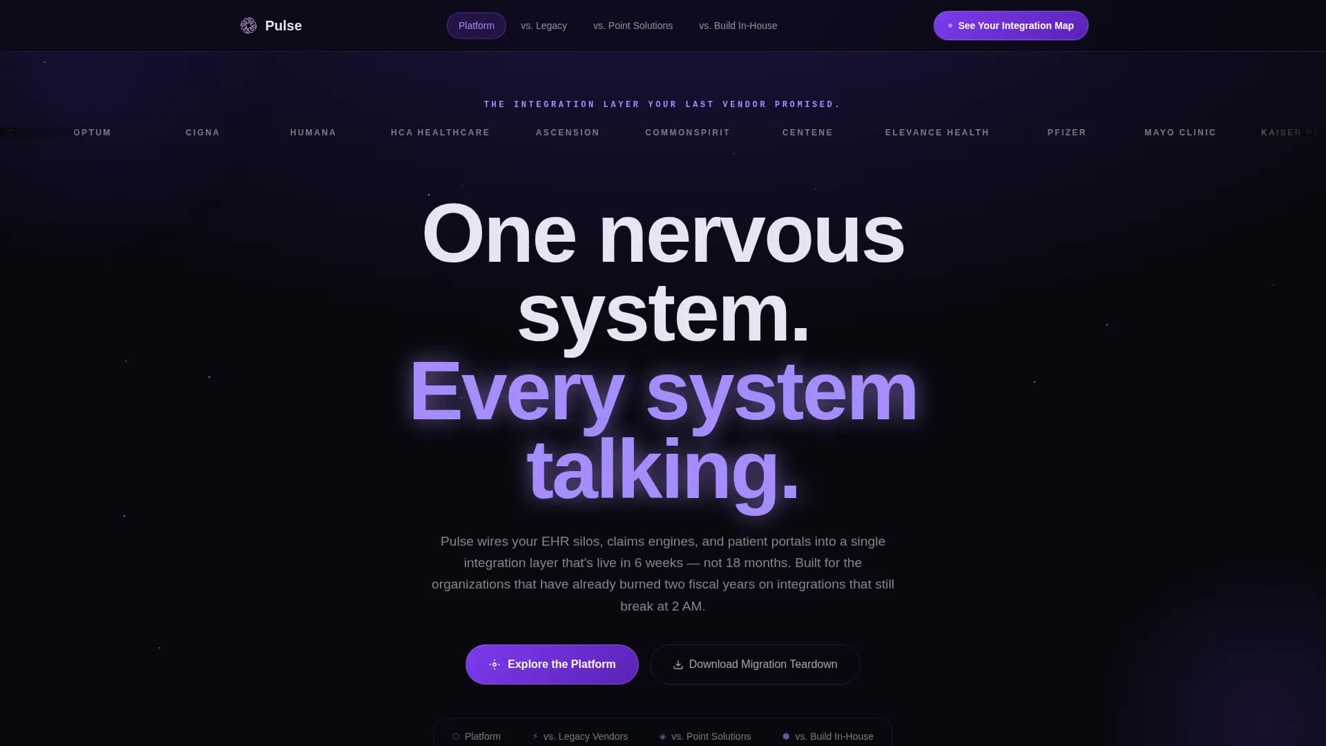 HealthTech Startup Professional Website Template
