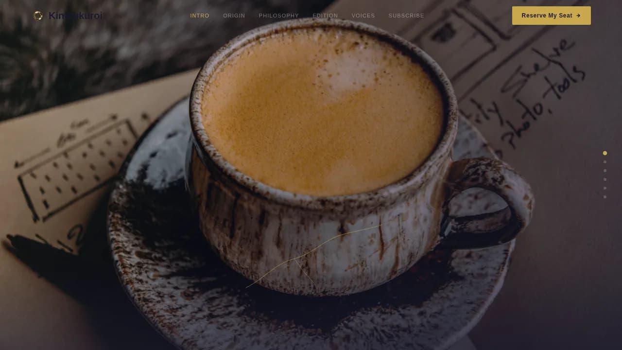 Ritual — Daily Habit Newsletter Landing Page Template